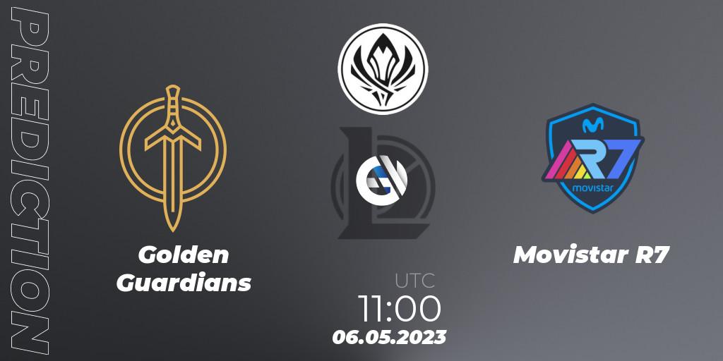 Golden Guardians vs Movistar R7: Match Prediction. 06.05.2023 at 11:00, LoL, Mid-Season Invitational 2023 Group A