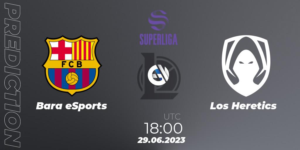 Barça eSports vs Los Heretics: Match Prediction. 29.06.2023 at 20:00, LoL, Superliga Summer 2023 - Group Stage