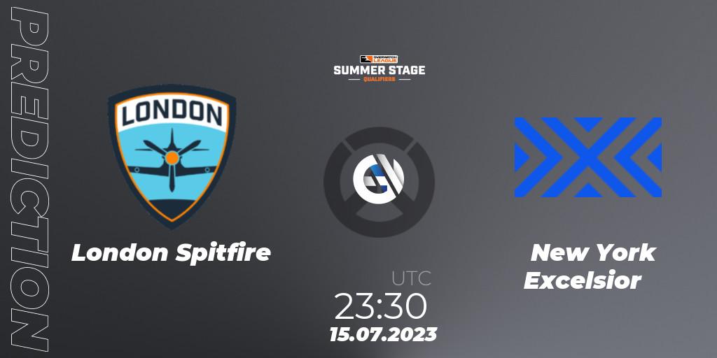 London Spitfire vs New York Excelsior: Match Prediction. 16.07.23, Overwatch, Overwatch League 2023 - Summer Stage Qualifiers