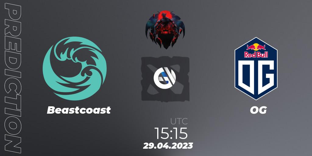 Beastcoast vs OG: Match Prediction. 29.04.23, Dota 2, The Berlin Major 2023 ESL - Group Stage