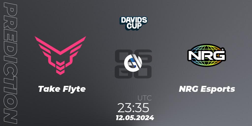 Take Flyte vs NRG Esports: Match Prediction. 12.05.2024 at 23:35, Counter-Strike (CS2), David's Cup 2024