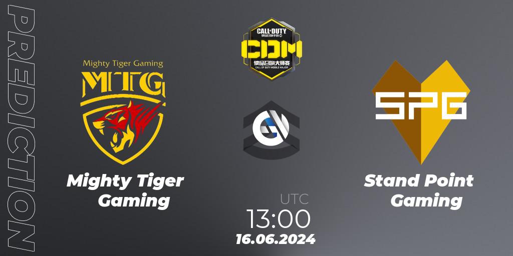 Mighty Tiger Gaming vs Stand Point Gaming: Match Prediction. 12.07.2024 at 09:00, Call of Duty, China Masters 2024 S8: Regular Season