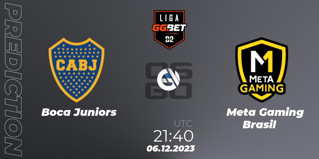 Boca Juniors vs Meta Gaming Brasil: Match Prediction. 06.12.23, CS2 (CS:GO), Dust2 Brasil Liga Season 2