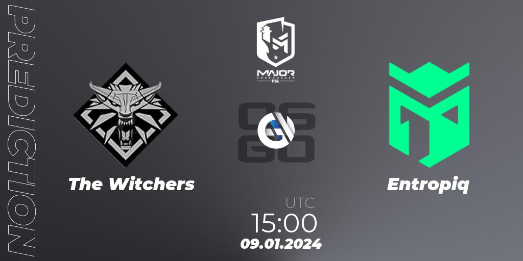 The Witchers vs Entropiq: Match Prediction. 09.01.2024 at 15:00, Counter-Strike (CS2), PGL CS2 Major Copenhagen 2024 Europe RMR Open Qualifier 1
