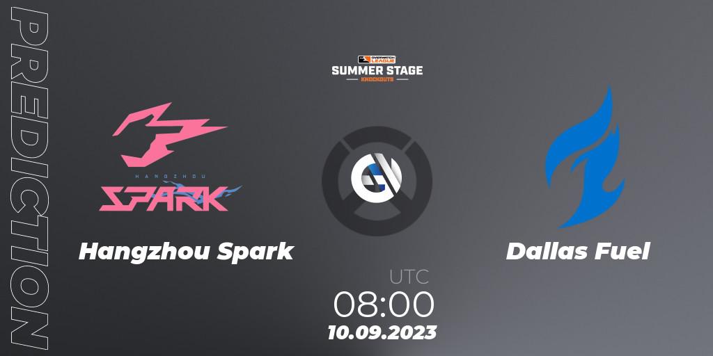 Hangzhou Spark vs Dallas Fuel: Match Prediction. 10.09.23, Overwatch, Overwatch League 2023 - Summer Stage Knockouts