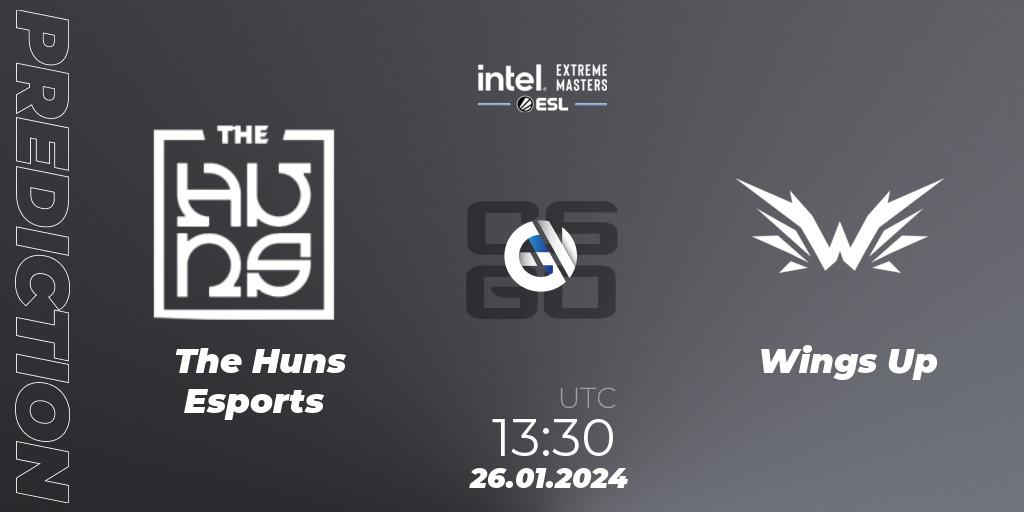 The Huns Esports vs Wings Up: Match Prediction. 26.01.24, CS2 (CS:GO), Intel Extreme Masters China 2024: Asian Closed Qualifier