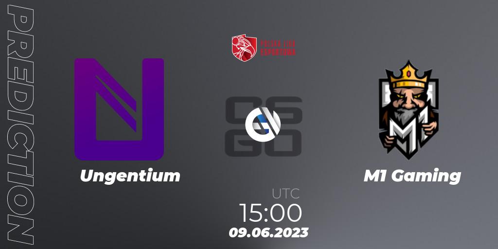 Ungentium vs M1 Gaming: Match Prediction. 09.06.23, CS2 (CS:GO), Polish Esports League 2023 Split 2