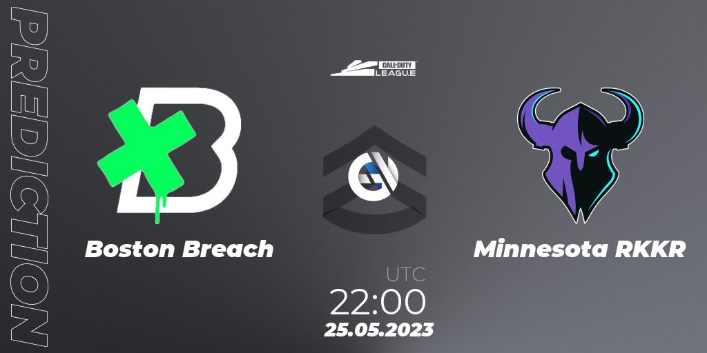 Boston Breach vs Minnesota RØKKR: Match Prediction. 25.05.2023 at 22:00, Call of Duty, Call of Duty League 2023: Stage 5 Major