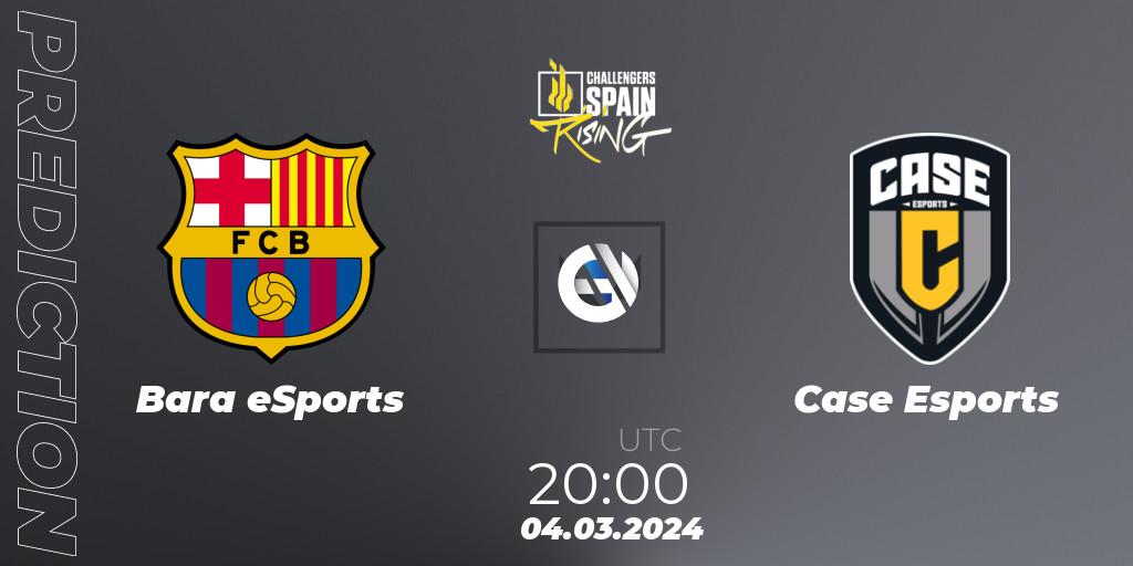 Barça eSports vs Case Esports: Match Prediction. 04.03.24, VALORANT, VALORANT Challengers 2024 Spain: Rising Split 1
