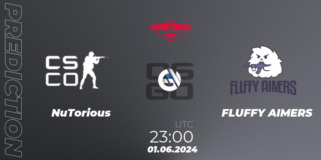 NuTorious vs FLUFFY AIMERS: Match Prediction. 01.06.2024 at 23:00, Counter-Strike (CS2), Ace North American Masters Fall 2024: Open Qualifier #2