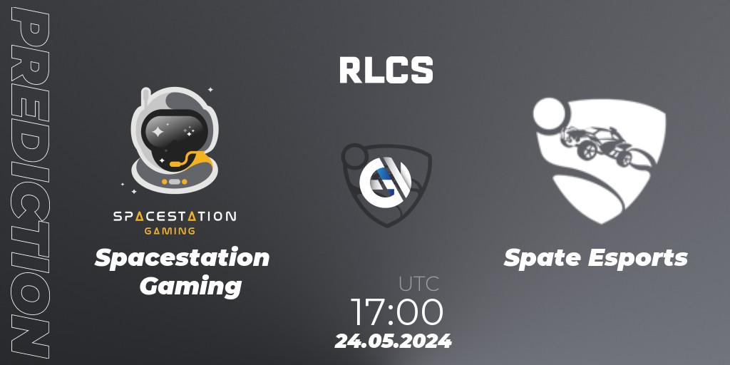 Spacestation Gaming vs Spate Esports: Match Prediction. 24.05.2024 at 17:00, Rocket League, RLCS 2024 - Major 2: NA Open Qualifier 6
