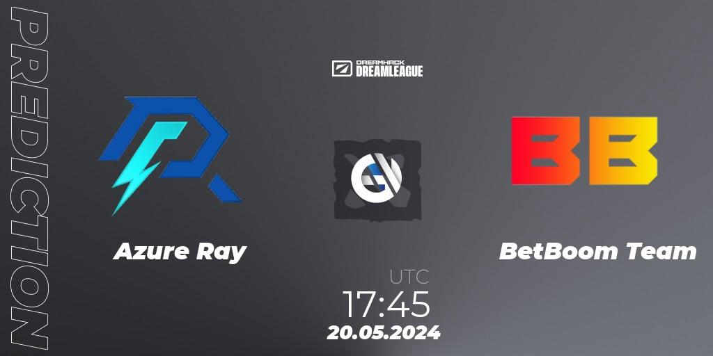 Azure Ray vs BetBoom Team: Match Prediction. 20.05.2024 at 18:40, Dota 2, DreamLeague Season 23