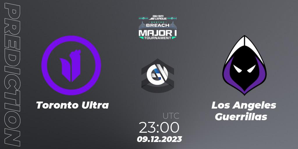 Toronto Ultra vs Los Angeles Guerrillas: Match Prediction. 09.12.23, Call of Duty, Call of Duty League 2024: Stage 1 Major Qualifiers