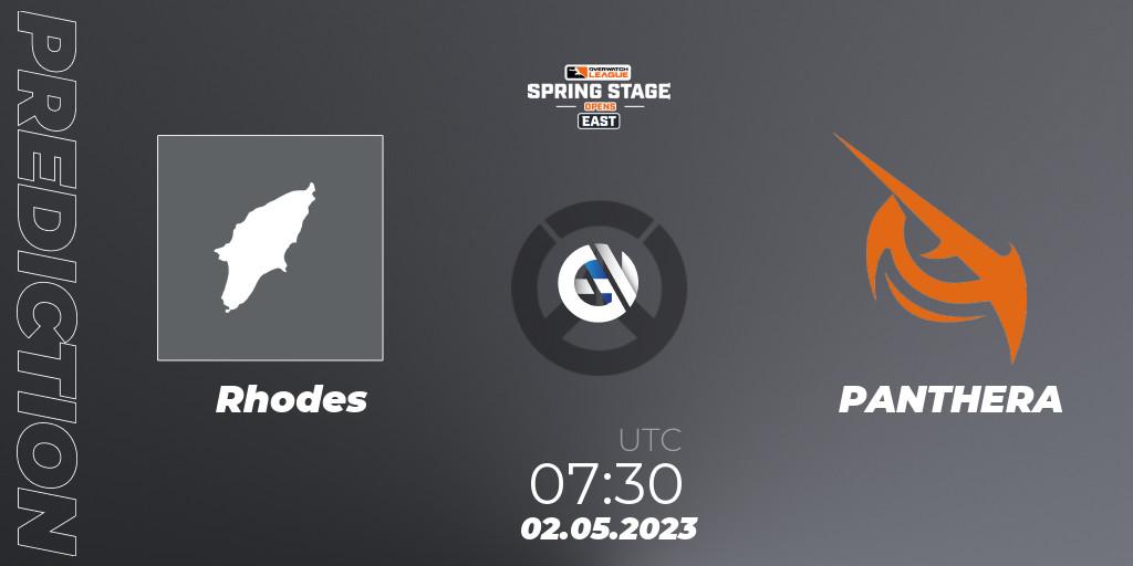 Rhodes vs PANTHERA: Match Prediction. 02.05.2023 at 08:00, Overwatch, Overwatch League 2023 - Spring Stage Opens