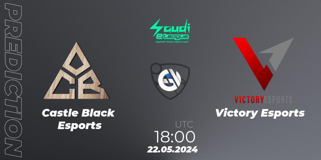Castle Black Esports vs Victory Esports: Match Prediction. 22.05.2024 at 18:00, Rocket League, Saudi eLeague 2024 - Major 2: Online Major Phase 1