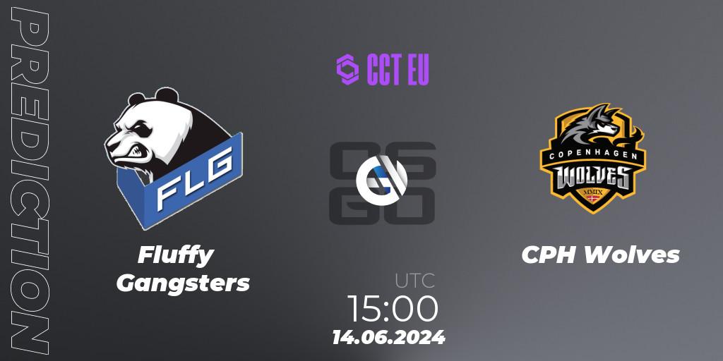 Fluffy Gangsters vs CPH Wolves: Match Prediction. 14.06.2024 at 15:00, Counter-Strike (CS2), CCT Season 2 European Series #6 Play-In