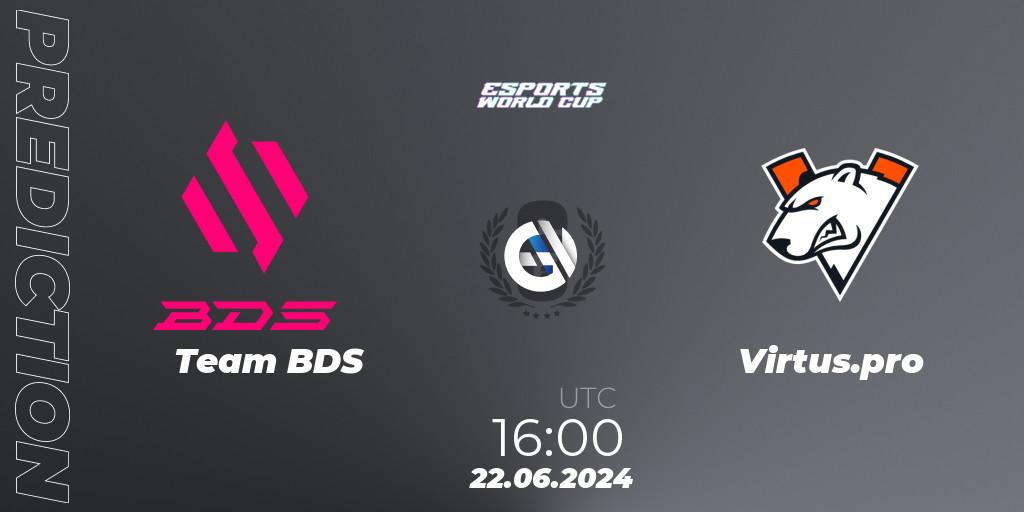 Team BDS vs Virtus.pro: Match Prediction. 22.06.2024 at 16:00, Rainbow Six, Esports World Cup 2024: Europe OQ
