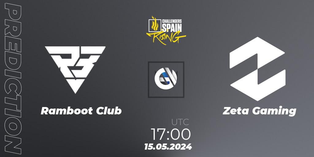 Ramboot Club vs Zeta Gaming: Match Prediction. 15.05.2024 at 17:00, VALORANT, VALORANT Challengers 2024 Spain: Rising Split 2