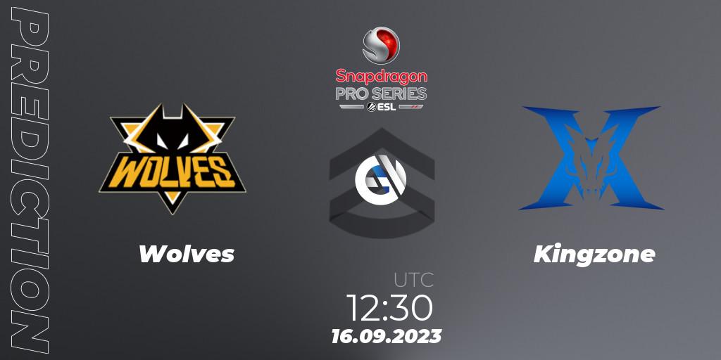 Wolves vs Kingzone: Match Prediction. 16.09.2023 at 12:30, Call of Duty, Snapdragon Pro Series Fall Season