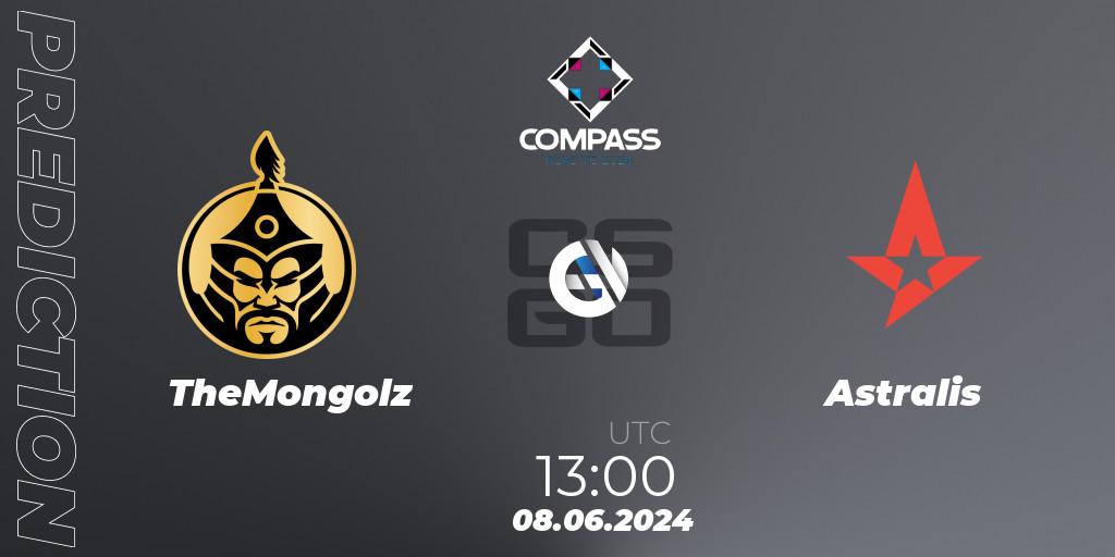 TheMongolz vs Astralis: Match Prediction. 08.06.2024 at 13:00, Counter-Strike (CS2), YaLLa Compass 2024