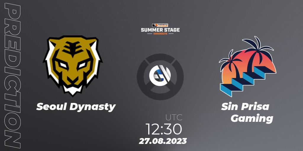 Seoul Dynasty vs Sin Prisa Gaming: Match Prediction. 03.09.23, Overwatch, Overwatch League 2023 - Summer Stage Knockouts