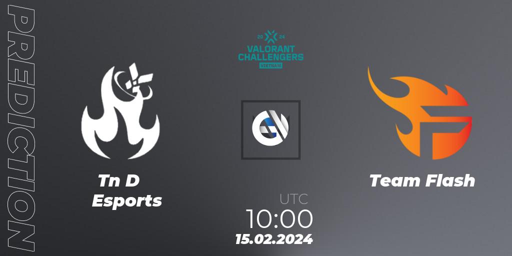 Tàn Dư Esports vs Team Flash: Match Prediction. 15.02.2024 at 10:00, VALORANT, VALORANT Challengers 2024 Vietnam: Split 1
