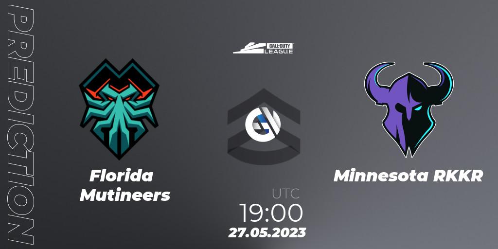 Florida Mutineers vs Minnesota RØKKR: Match Prediction. 27.05.23, Call of Duty, Call of Duty League 2023: Stage 5 Major