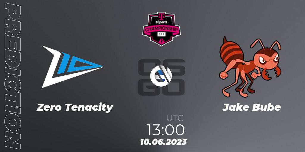 Zero Tenacity vs Jake Bube: Match Prediction. 10.06.23, CS2 (CS:GO), Telekom Esports Championship Zagreb 2023 Finals