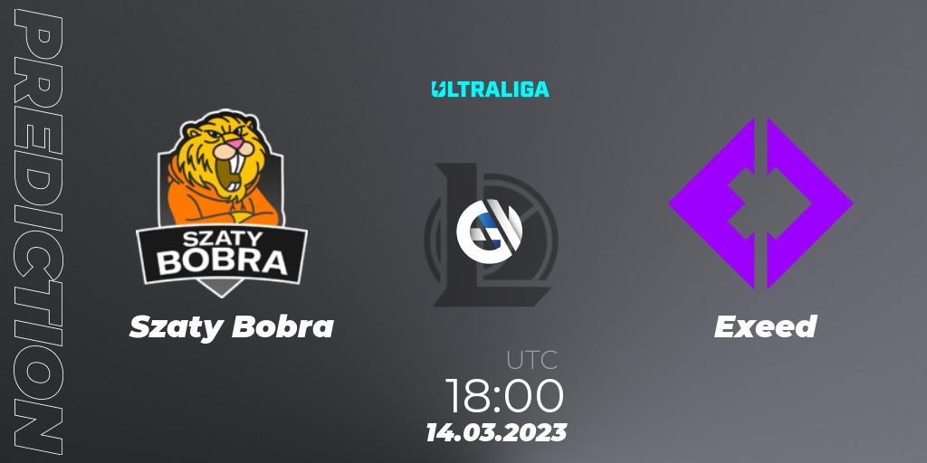 Szaty Bobra vs Exeed: Match Prediction. 07.03.2023 at 18:00, LoL, Ultraliga Season 9 - Group Stage