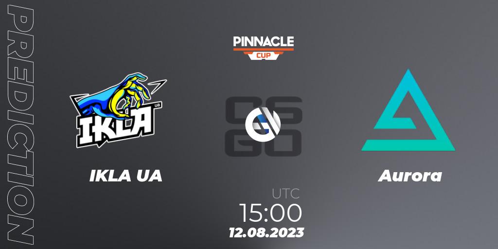 IKLA UA vs Aurora: Match Prediction. 12.08.2023 at 15:00, Counter-Strike (CS2), Pinnacle Cup V