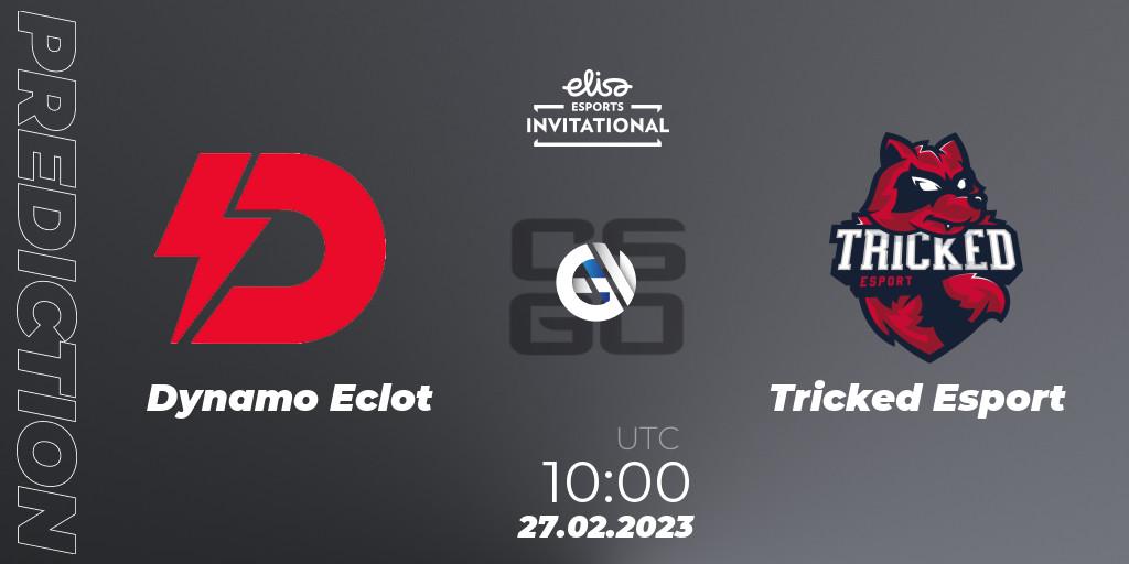 Dynamo Eclot vs Tricked Esport: Match Prediction. 27.02.2023 at 10:00, Counter-Strike (CS2), Elisa Invitational Winter 2023