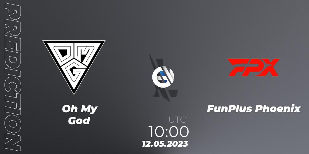Oh My God vs FunPlus Phoenix: Match Prediction. 12.05.2023 at 10:00, Wild Rift, WRL Asia 2023 - Season 1 - Regular Season