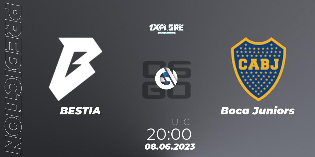 BESTIA vs Boca Juniors: Match Prediction. 08.06.2023 at 20:00, Counter-Strike (CS2), 1XPLORE Latin America Cup 1