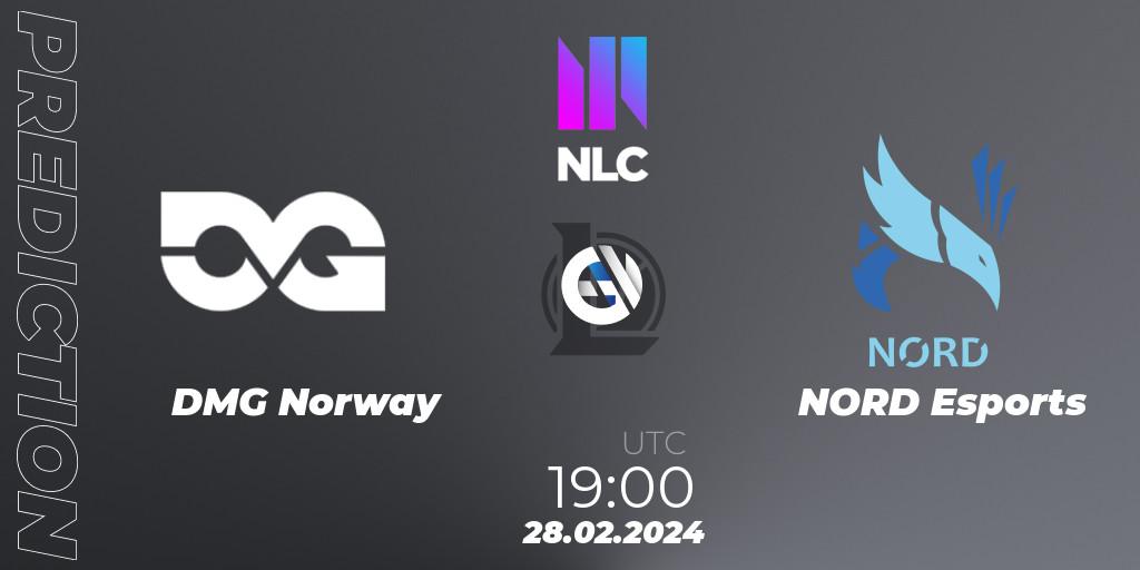 DMG Norway vs NORD Esports: Match Prediction. 28.02.24, LoL, NLC 1st Division Spring 2024