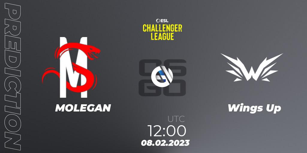 MOLEGAN vs Wings Up: Match Prediction. 08.02.23, CS2 (CS:GO), ESL Challenger League Season 44: Asia-Pacific