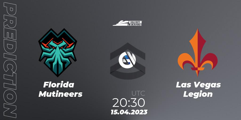 Florida Mutineers vs Las Vegas Legion: Match Prediction. 15.04.2023 at 20:30, Call of Duty, Call of Duty League 2023: Stage 4 Major Qualifiers