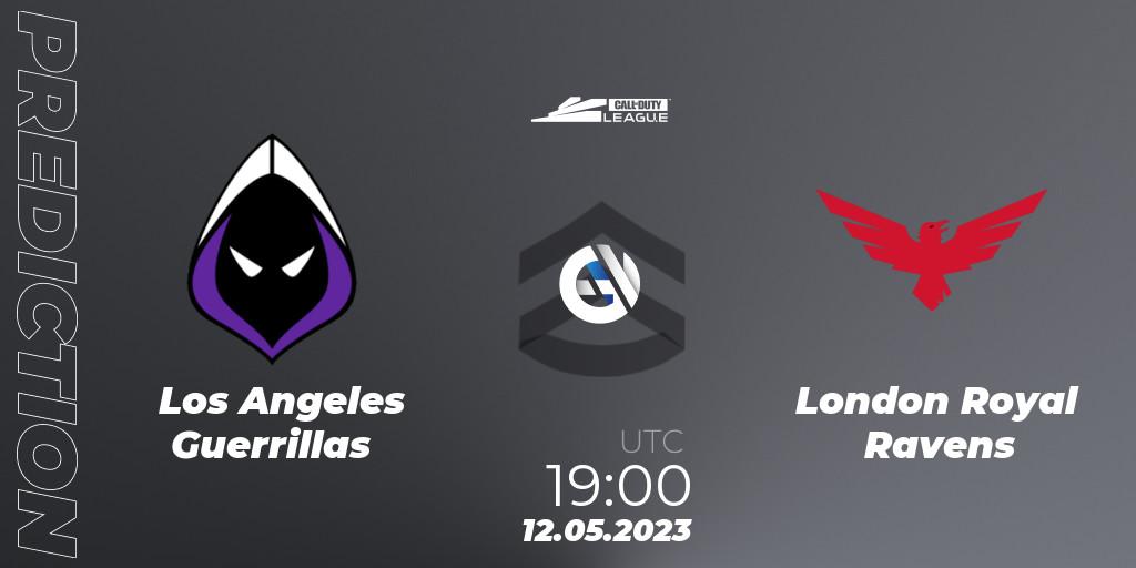 Los Angeles Guerrillas vs London Royal Ravens: Match Prediction. 12.05.2023 at 19:00, Call of Duty, Call of Duty League 2023: Stage 5 Major Qualifiers
