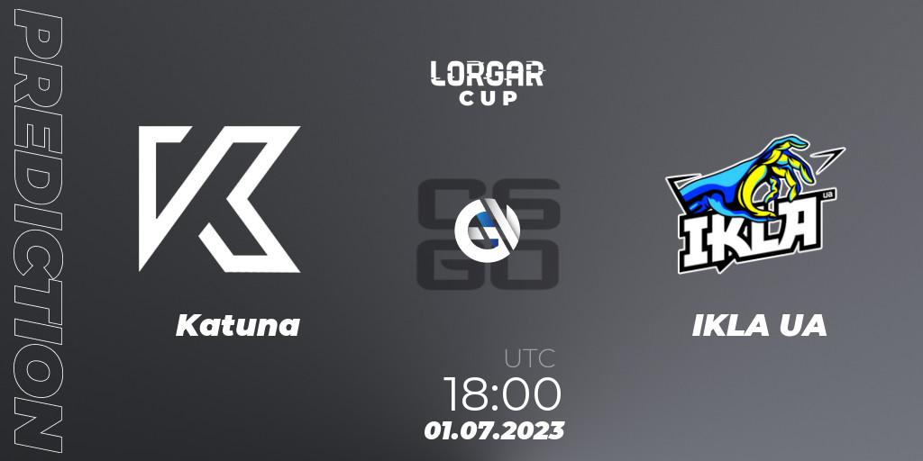 Katuna vs IKLA UA: Match Prediction. 01.07.23, CS2 (CS:GO), Lorgar Cup