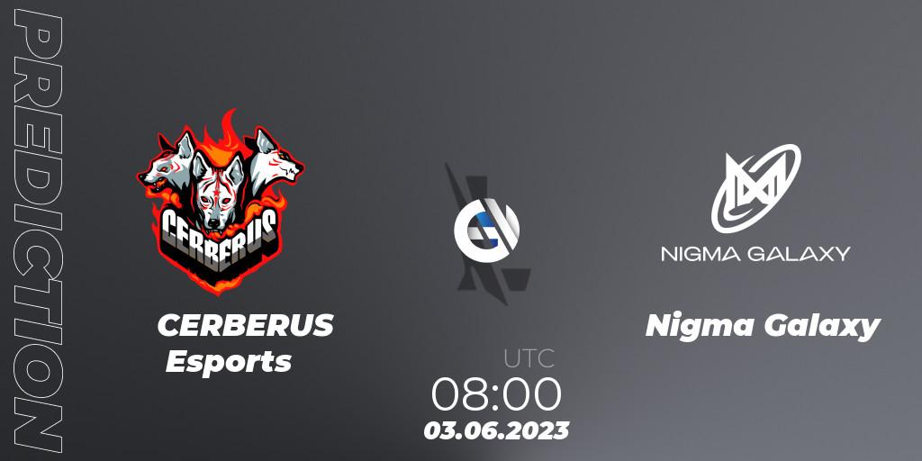 CERBERUS Esports vs Nigma Galaxy: Match Prediction. 03.06.23, Wild Rift, WRL Asia 2023 - Season 1 - Regular Season