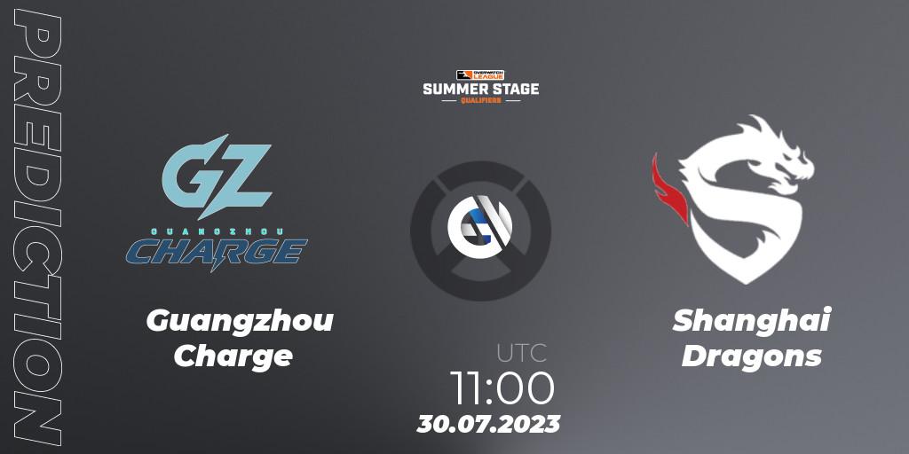 Guangzhou Charge vs Shanghai Dragons: Match Prediction. 30.07.23, Overwatch, Overwatch League 2023 - Summer Stage Qualifiers