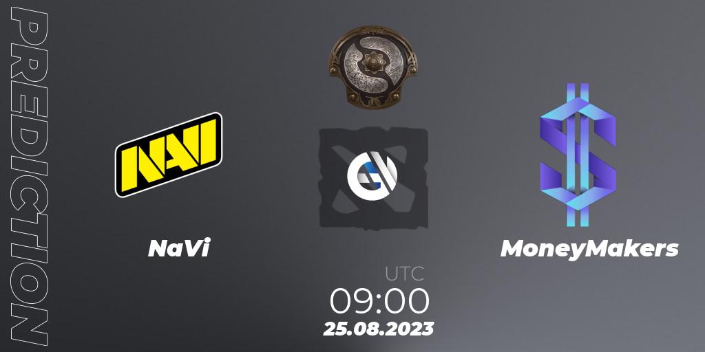 NaVi vs MoneyMakers: Match Prediction. 25.08.2023 at 09:59, Dota 2, The International 2023 - Eastern Europe Qualifier