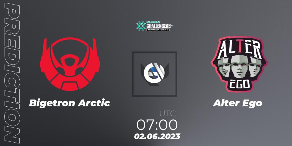 Bigetron Arctic vs Alter Ego: Match Prediction. 02.06.23, VALORANT, VALORANT Challengers 2023: Indonesia Split 2 - Playoffs
