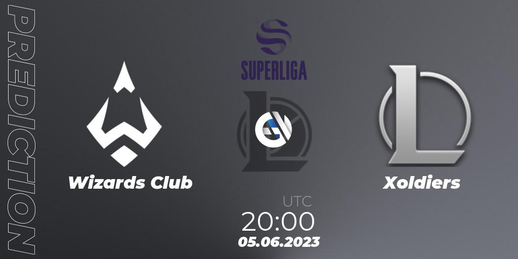 Wizards Club vs Xoldiers: Match Prediction. 05.06.23, LoL, LVP Superliga 2nd Division 2023 Summer