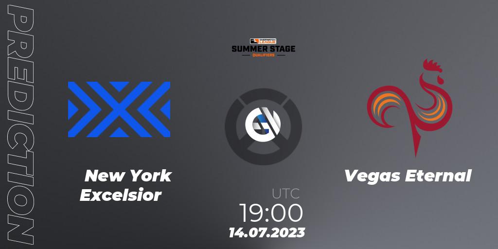 New York Excelsior vs Vegas Eternal: Match Prediction. 14.07.23, Overwatch, Overwatch League 2023 - Summer Stage Qualifiers
