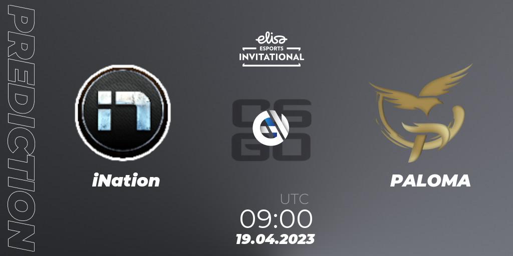 iNation vs Ignis Serpens: Match Prediction. 19.04.2023 at 09:00, Counter-Strike (CS2), Elisa Invitational Spring 2023 Contenders