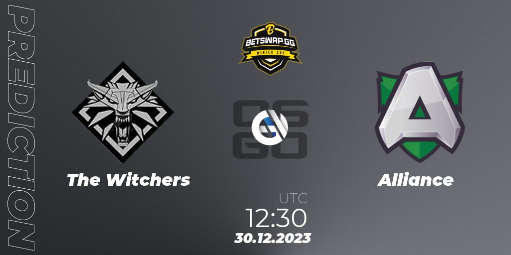 The Witchers vs Alliance: Match Prediction. 30.12.2023 at 12:30, Counter-Strike (CS2), Betswap Winter Cup 2023