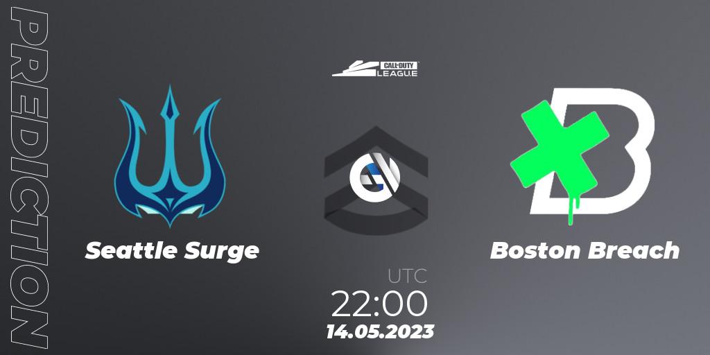 Seattle Surge vs Boston Breach: Match Prediction. 14.05.2023 at 22:00, Call of Duty, Call of Duty League 2023: Stage 5 Major Qualifiers