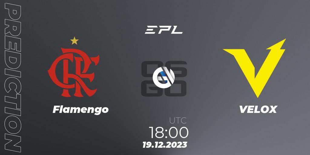 Flamengo vs VELOX: Match Prediction. 19.12.2023 at 18:00, Counter-Strike (CS2), EPL World Series: Americas Season 5