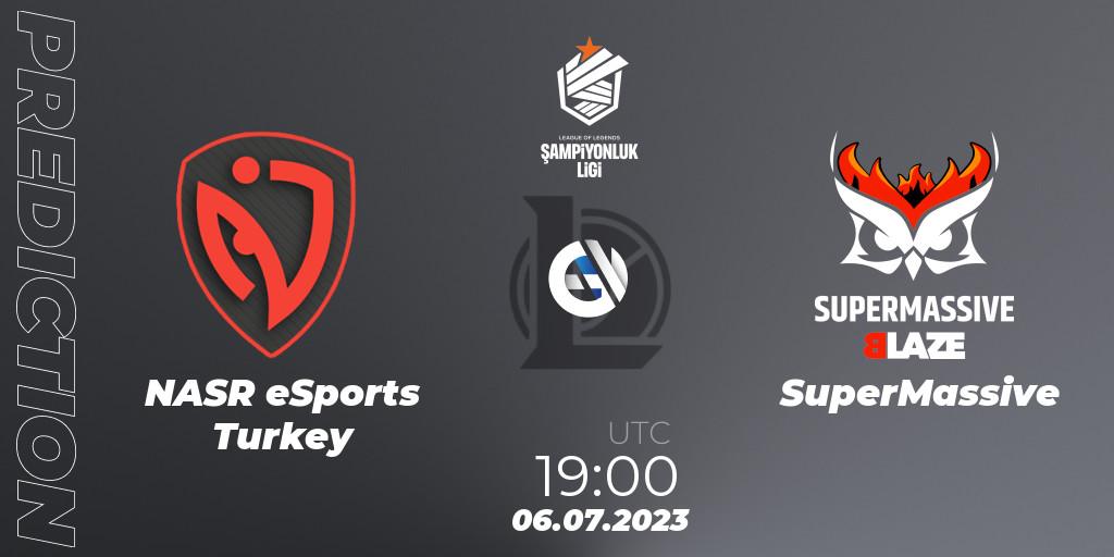 NASR eSports Turkey vs SuperMassive: Match Prediction. 06.07.2023 at 19:00, LoL, TCL Summer 2023 - Group Stage