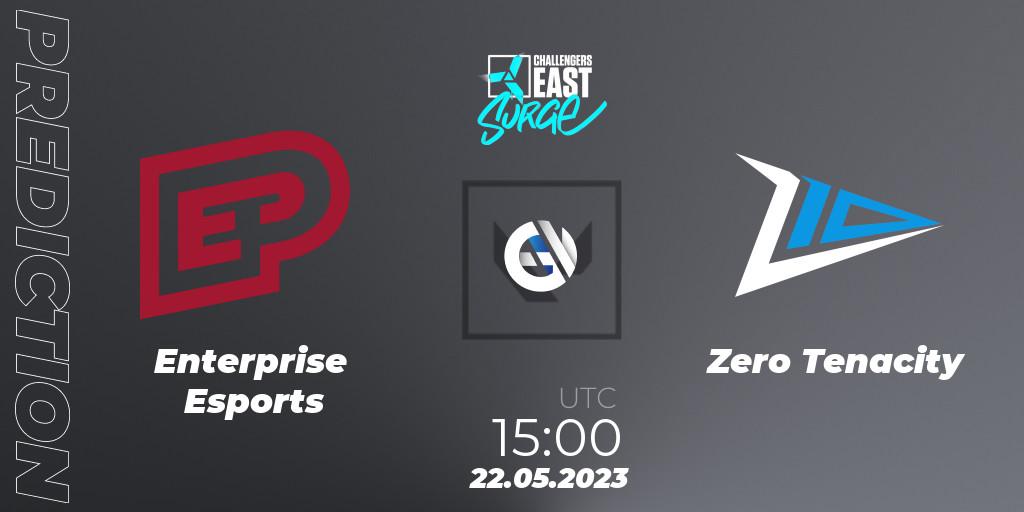 Enterprise Esports vs Zero Tenacity: Match Prediction. 22.05.2023 at 14:00, VALORANT, VALORANT Challengers 2023 East: Surge Split 2 - Playoffs